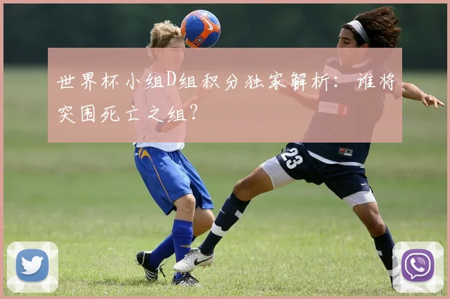 世界杯小组D组积分独家解析:谁将突围死亡之组?